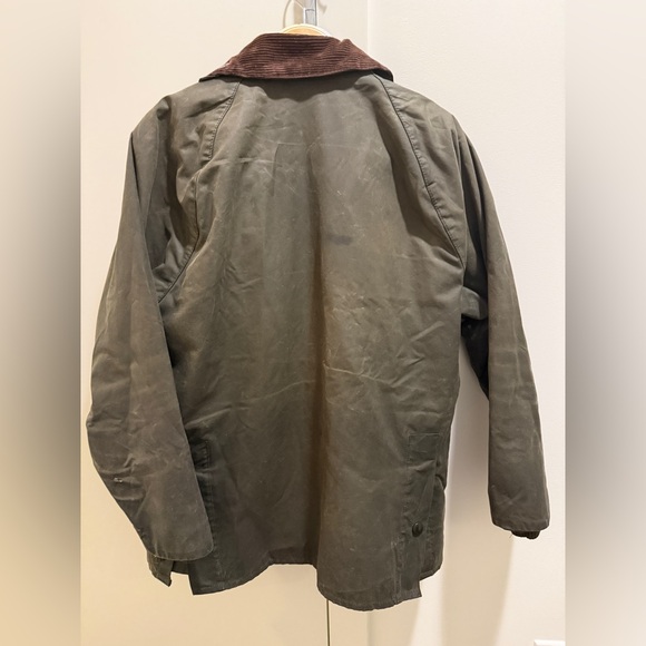 Barbour Bedale Men's Archive Olive Waxed Field Jacket with inner Vest - Picture 2 of 7